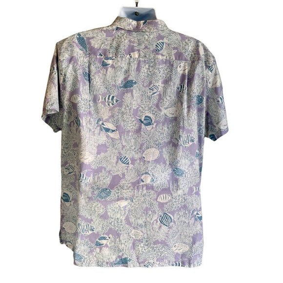 Tori Richard Mens Short Sleeve Button Down Cotton Shirt XL - Picture 6 of 11